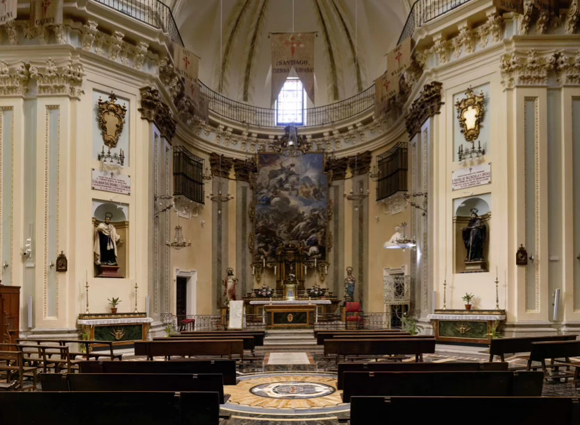 Interior del albergue